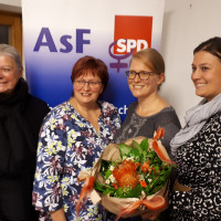 Petra Volkwein, Kerstin Lang, Patrice Raies und Stefanie Wunder (v.l.n.r.)